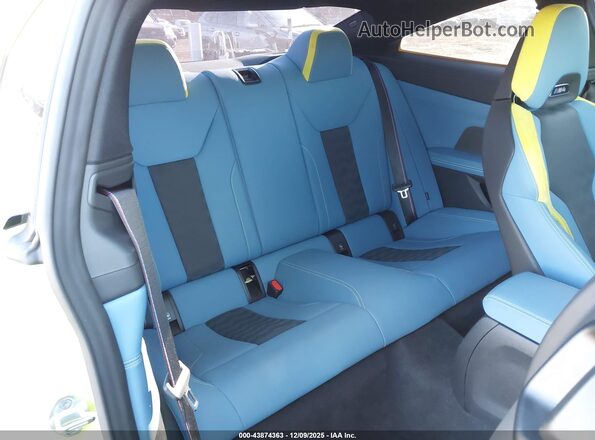 WBS43AZ01RCP07632 2024 BMW M4 Green Widok naklejki z numerem VIN
