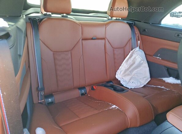 WBS43BA01SCU91093 2025 BMW M4 Black Vista de los asientos traseros