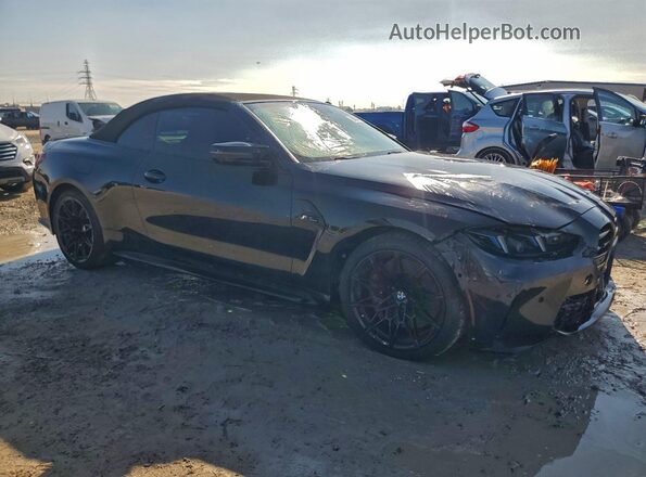 WBS43BA09SCT95227 2025 BMW M4 Черный Передняя правая четверть