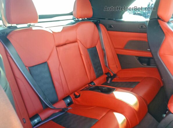 WBS43BA09SCT95227 2025 BMW M4 Черный Вид задних сидений