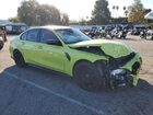 2022 Bmw M3 Желтый vin: WBS53AY03NFM89739