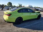 2022 Bmw M3 Желтый vin: WBS53AY03NFM89739