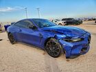 2021 Bmw M4 Синий vin: WBS53AZ05MCF85681