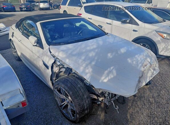 WBS6G9C55GD932143 2016 BMW M6 Белый Передняя левая четверть