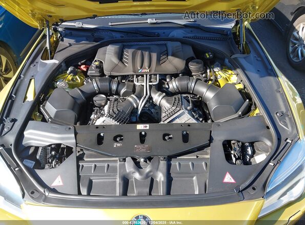 WBS6J9C56GD934663 2016 BMW M6 Зеленый Вид сзади