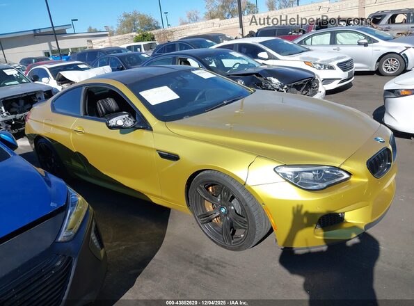 WBS6J9C56GD934663 2016 BMW M6 Зеленый Панорамный вид салона 360°