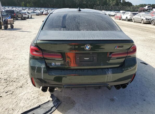 WBS83CH00PCN13394 2023 BMW M5 Зеленый Вид сзади