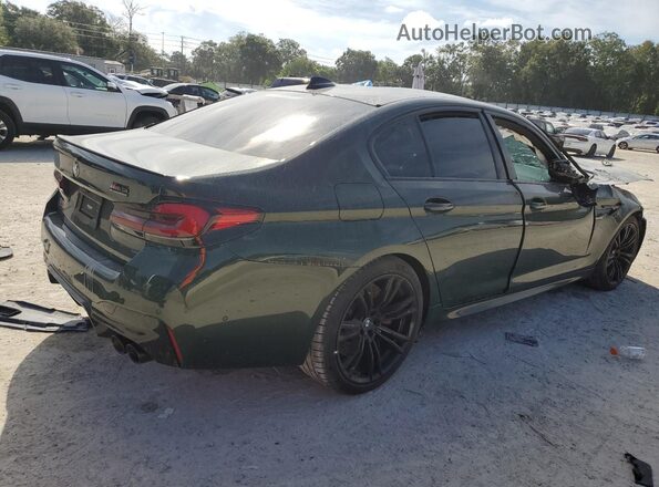 WBS83CH00PCN13394 2023 BMW M5 Зеленый Задняя правая четверть