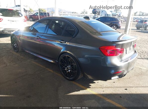 WBS8M9C58J5J79159 2018 BMW M3 Серый Задняя левая четверть