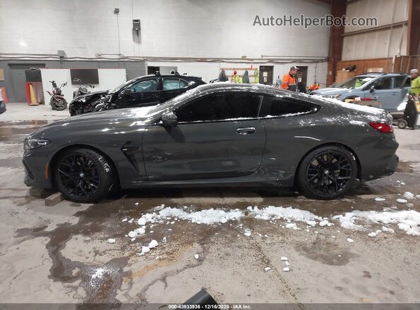 WBSAE0C06LCD45307 2020 BMW M8 Gray Панорамний вид салону 360°