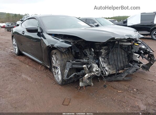 WBSAE0C06LCE17493 2020 BMW M8 Black Передня права чверть