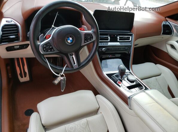 WBSDZ0C05PCM02035 2023 BMW M8 Blue წინა პანელის ხედი