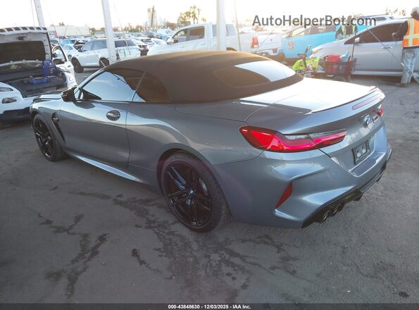 WBSDZ0C06SCU06801 2025 BMW M8 Серый Задняя левая четверть