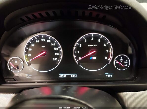 WBSFV9C58GG343172 2016 BMW M5 Black Vista de los asientos traseros