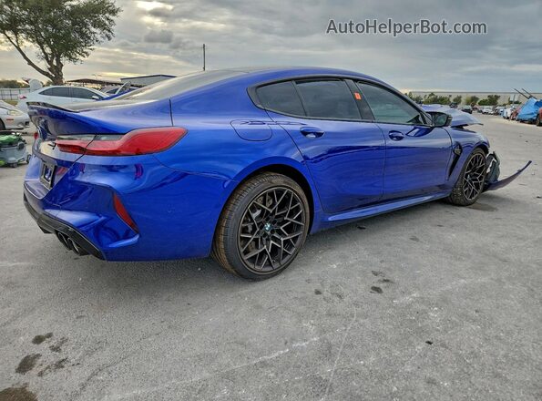 WBSGV0C08RCP11901 2024 BMW M8 Blue Задня права чверть