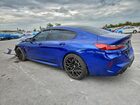 2024 Bmw M8 Blue vin: WBSGV0C08RCP11901