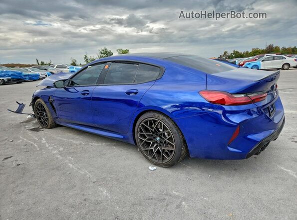 WBSGV0C08RCP11901 2024 BMW M8 Blue Задня ліва чверть