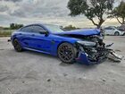 2024 Bmw M8 Blue vin: WBSGV0C08RCP11901