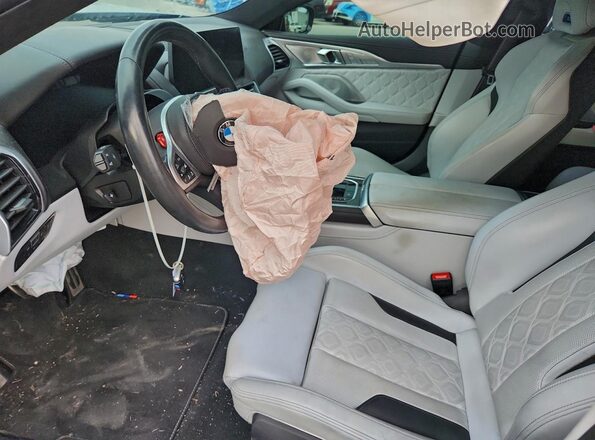 WBSGV0C08RCP11901 2024 BMW M8 Blue Вид салону спереду
