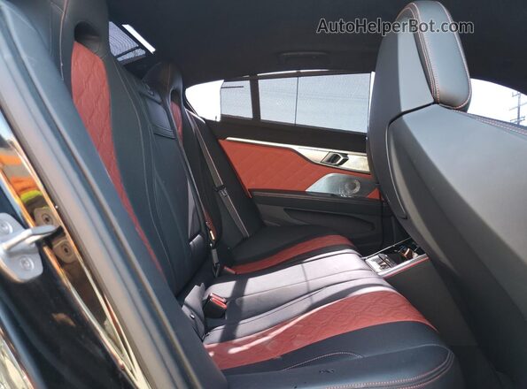 WBSGV0C09RCN76816 2024 BMW M8 Black Rear seats view