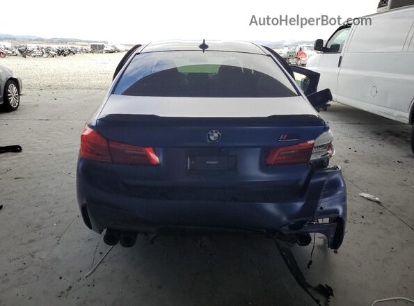 WBSJF0C55KB448437 2019 BMW M5 Blue Vista trasera