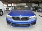 2019 Bmw M5 Blue vin: WBSJF0C55KB448437