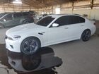 2018 Bmw M5 White vin: WBSJF0C56JB282721