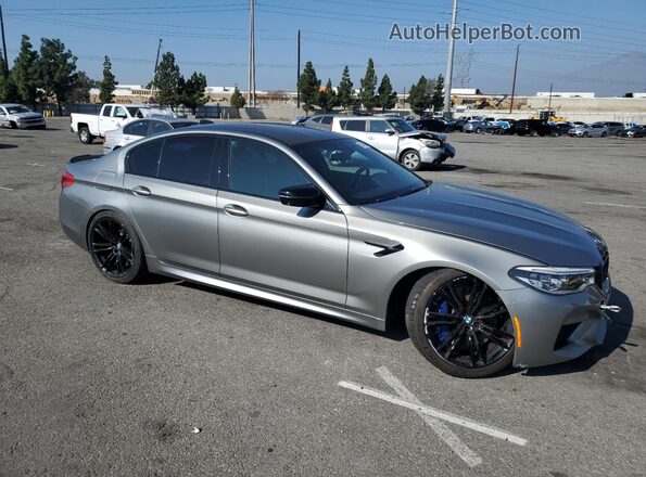 WBSJF0C57KB284589 2019 BMW M5 Silver Delantero derecho