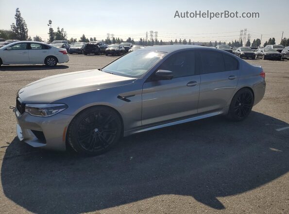 WBSJF0C57KB284589 2019 BMW M5 Silver Vista tres cuartos delantera izquierda