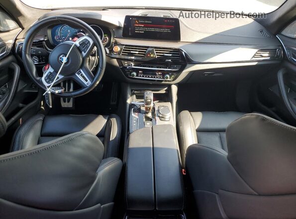 WBSJF0C57KB284589 2019 BMW M5 Silver Vista del salpicadero