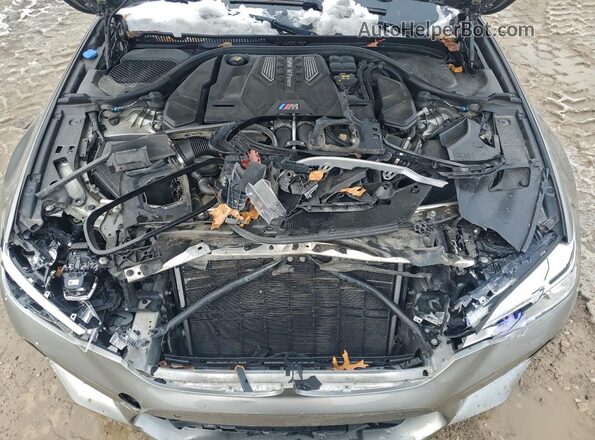 WBSJF0C59KB284660 2019 BMW M5 Серый Вид задней части салона