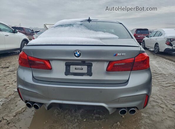 WBSJF0C59KB284660 2019 BMW M5 Серый Вид сзади