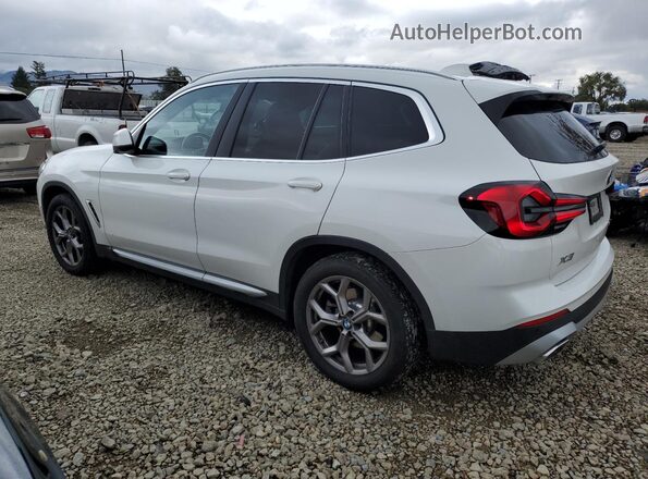 WBX47DP08PN192343 2023 BMW X3 Белый Задняя левая четверть