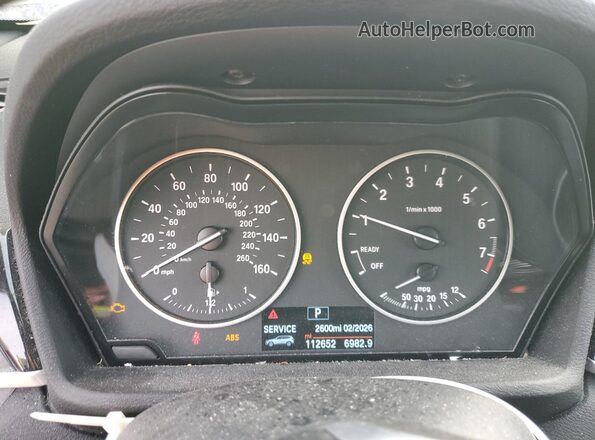 WBXHT3C38J5F89696 2018 BMW X1 Black Widok zestawu wskaźników