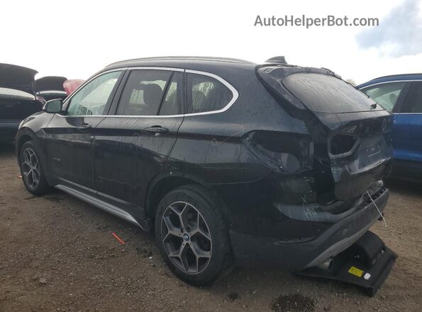 WBXHT3C38J5F89696 2018 BMW X1 Black Tył lewy
