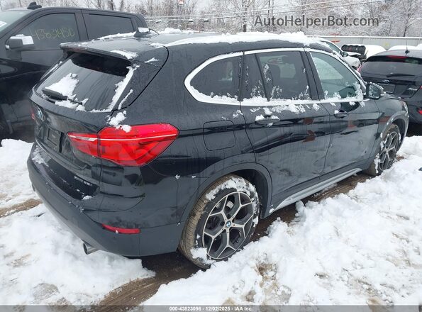 WBXHT3C51K5L37918 2019 BMW X1 Черный Задняя правая четверть