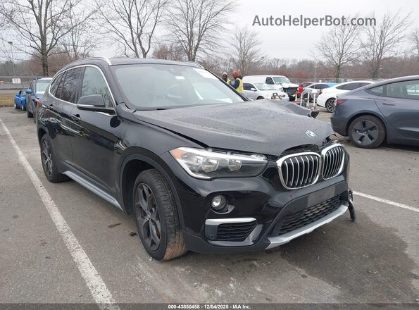WBXHT3C52K5L37748 2019 BMW X1 Черный Передняя правая четверть