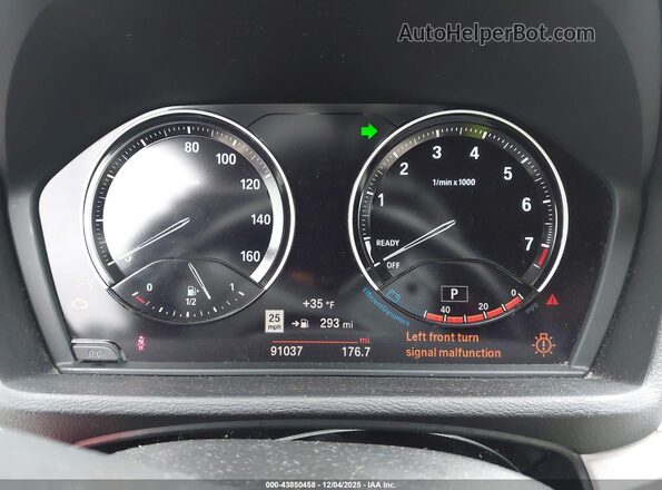 WBXHT3C52K5L37748 2019 BMW X1 Черный 