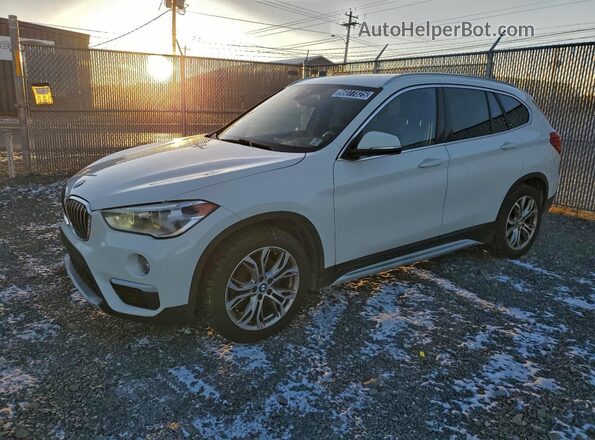WBXHT3C53K3H37011 2019 BMW X1 Белый Передняя левая четверть