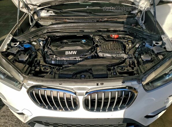 WBXHT3C53K3H37011 2019 BMW X1 Белый Вид подкапотного пространства