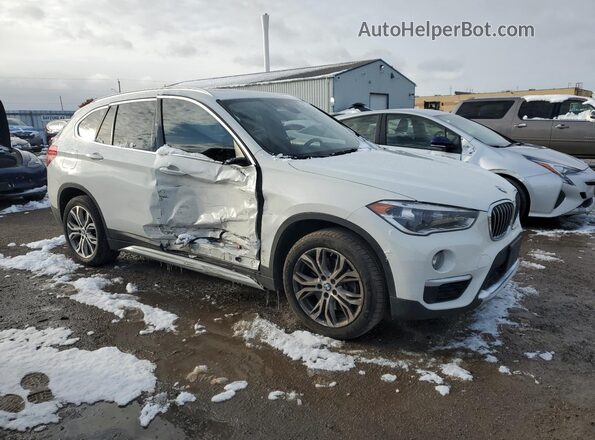 WBXHT3C54K5L39047 2019 BMW X1 Белый Передняя правая четверть