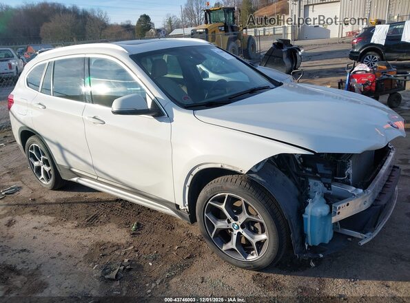 WBXHT3C56K5L37459 2019 BMW X1 Белый Передняя правая четверть