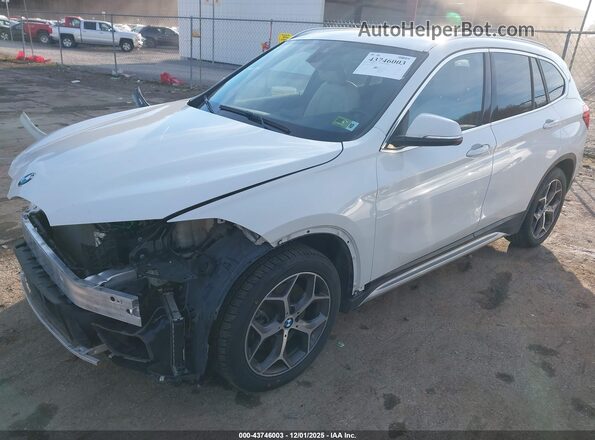 WBXHT3C56K5L37459 2019 BMW X1 Белый Передняя левая четверть