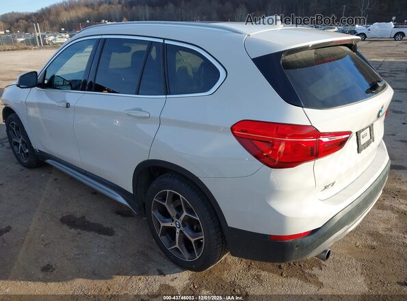 WBXHT3C56K5L37459 2019 BMW X1 Белый Задняя левая четверть