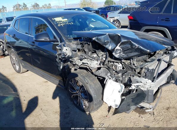 WBXYH9C01N5U07379 2022 BMW X2 Черный Передняя правая четверть