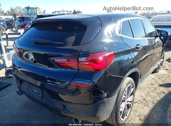 WBXYH9C01N5U07379 2022 BMW X2 Черный Задняя правая четверть
