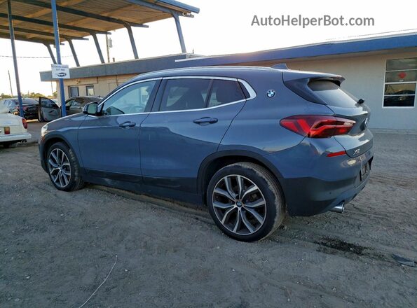 WBXYH9C05M5S06597 2021 BMW X2 Gray Trasero izquierdo