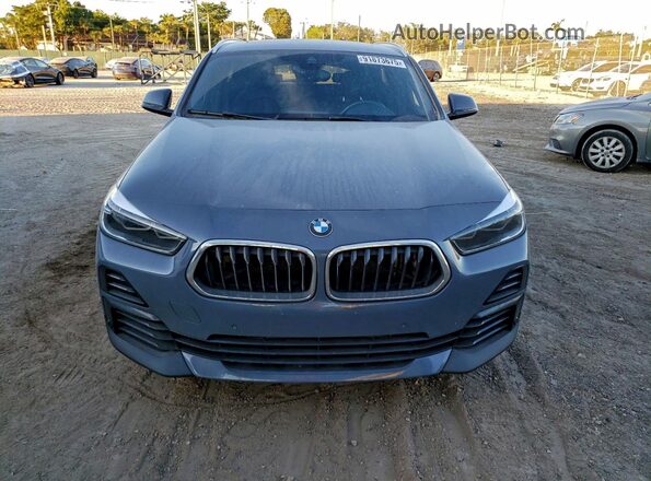 WBXYH9C05M5S06597 2021 BMW X2 Gray Vista frontal