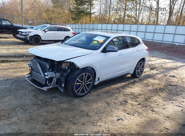 WBXYN1C04L5R56954 2020 BMW X2 Белый Передняя левая четверть