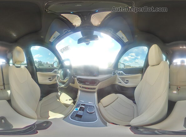 WBY23HD09SFU18905 2025 BMW I4 Белый Панорамный вид салона 360°